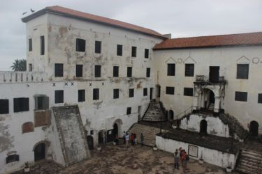 Fort St Georges d'Elmina, la cour intérieure