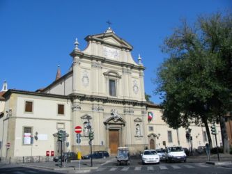 Eglise San Marco (façade néo-classique), Florence