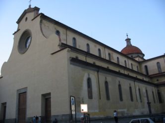 Eglise San Spirito, commencée par Brunelleschi en 1444