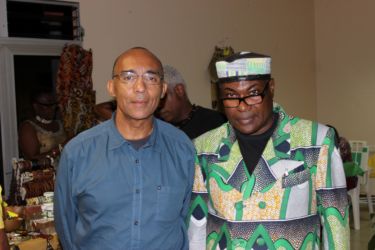 Avec Sylvestre Kavungu