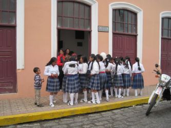 Collégiennes de Riobamba