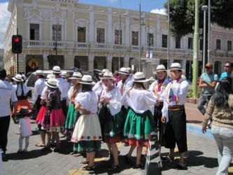 Folklore à Riobamba