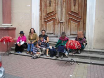 Indiens à Riobamba