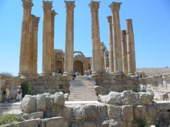 Jerash, le temple d'Artémis