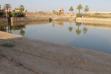 Karnak, le lac sacré