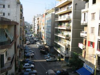 Une rue de Beyrouth