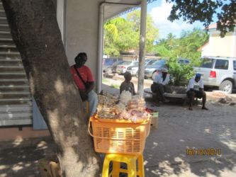 Vendeurs à Marigot