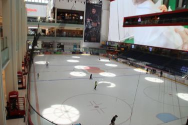 Dubaï Mall, patinoire