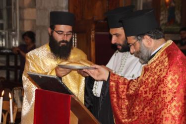 Messe à l'Eglise St Jean Damascène (Damas)